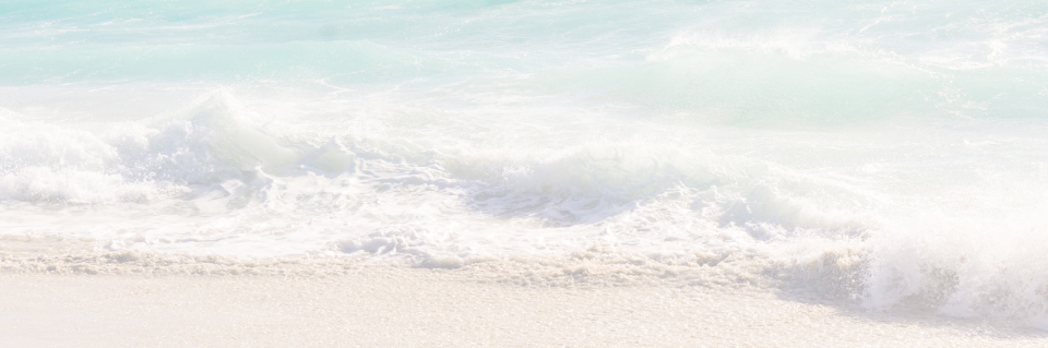 Photograph of ocean waves.